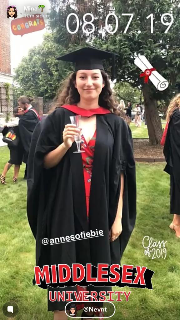 Anne Sofie BA Graduated