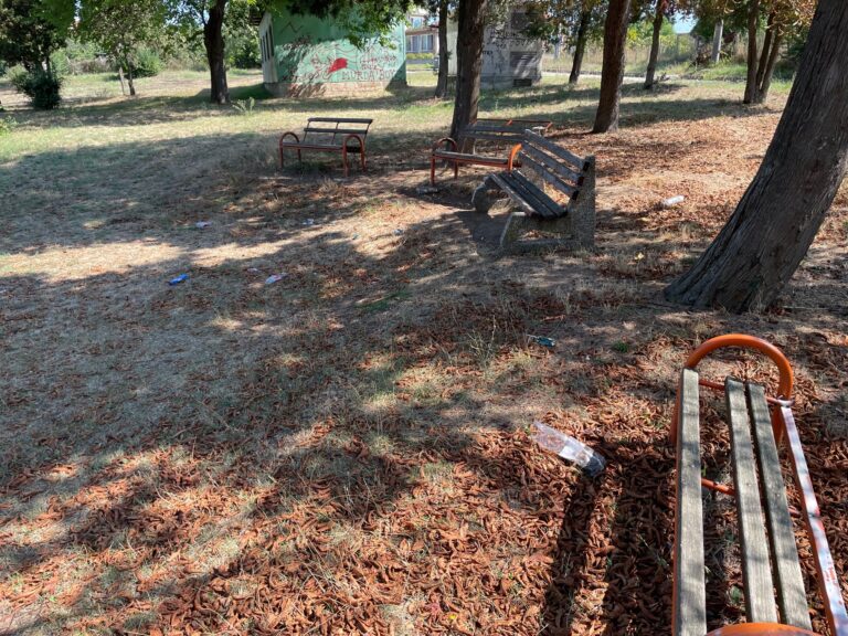 Plastic problem in one of Byala’s parks