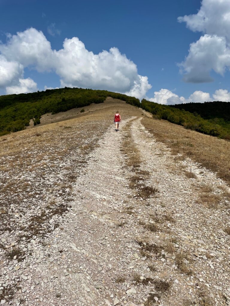 Hiking in the Mountain in Golitsa